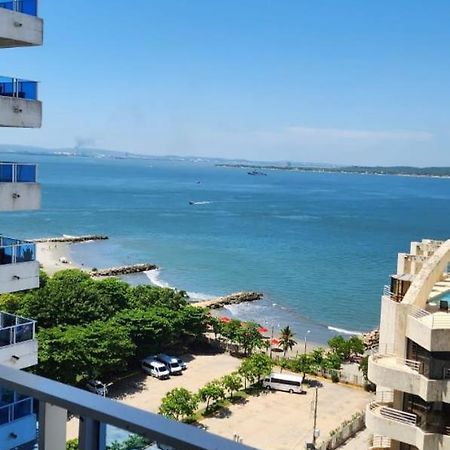 Moderno Apartamento Frente al Mar Cartagena Exterior foto