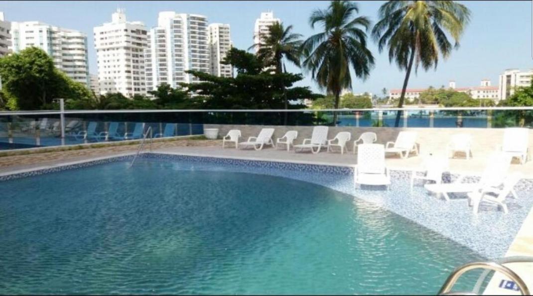 Moderno Apartamento Frente al Mar Cartagena Exterior foto