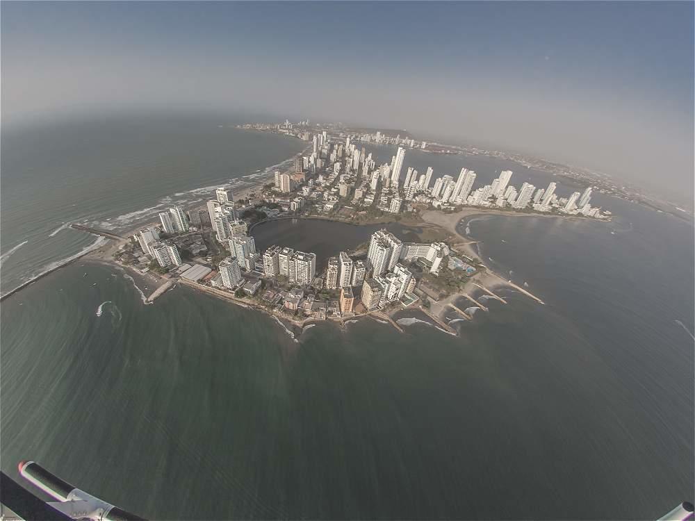 Moderno Apartamento Frente al Mar Cartagena Exterior foto